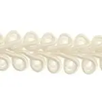 Fine Rayon Braided Trim – 0.5-Inch Width, Soft Textured Edge 2
