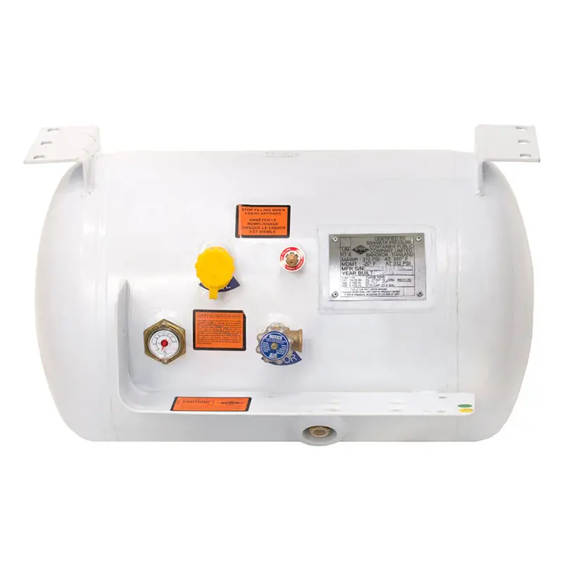Flame King Ysn203 – 20.3-Gallon Asme Propane Tank With Low-Profile Mounting Brackets 1