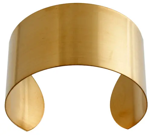 Flat Brass Cuff Bracelet Blank Bands – Unfinished Metal Strips 3