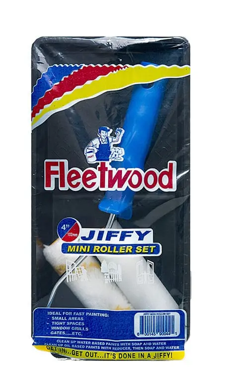 Fleetwood Jiffy Mini Roller Set – Compact Diy Painting Kit 1