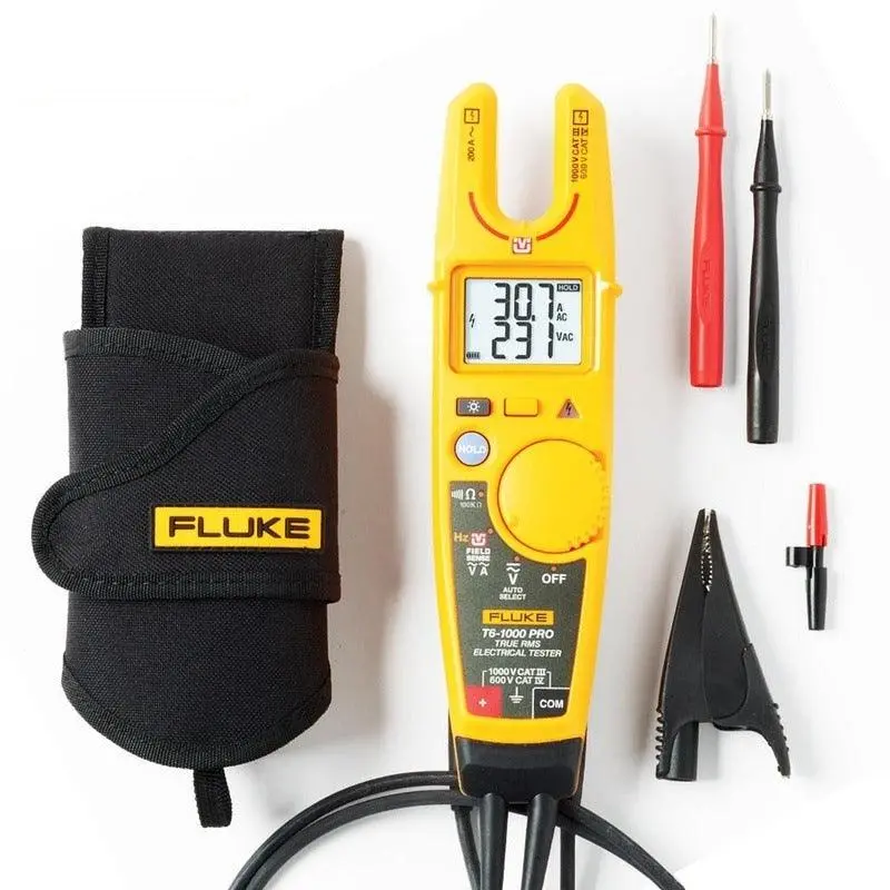 Fluke T6-1000 Pro Non-Contact Voltage Clamp Meter With 1000V Ac/Dc Capability 1