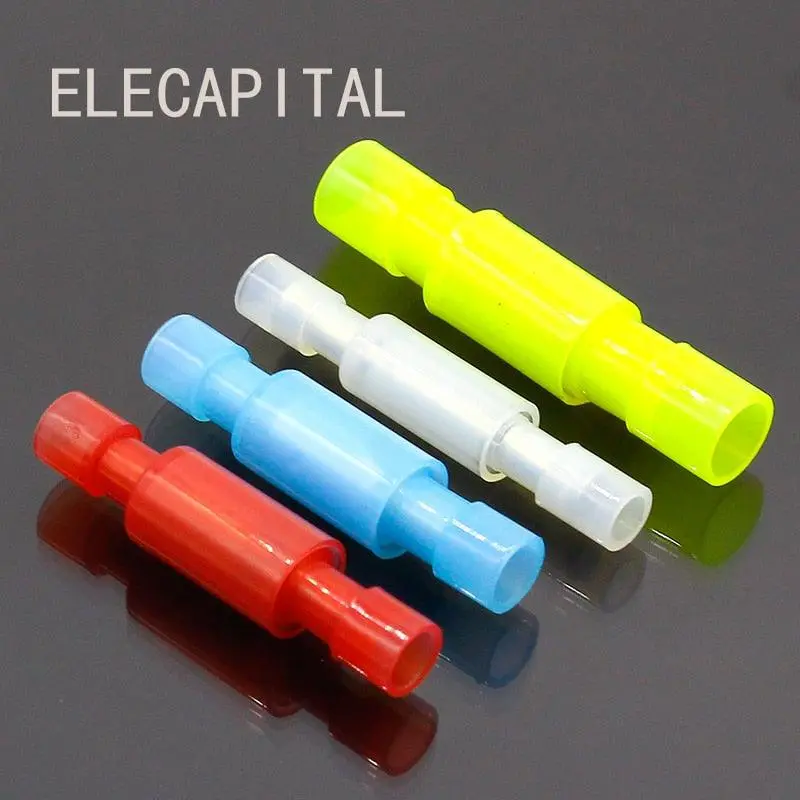 Frfny+Mpfny 50-Pack Translucent Bullet Wire Connectors – Insulated Male/Female Joiners 1