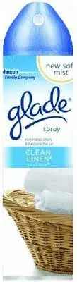 Glade Clean Linen Aerosol Air Freshener – 227 G Canister For Long-Lasting Freshness 1