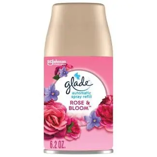 Glade Rose & Bloom Automatic Spray Refill – 6.2 Oz Long-Lasting Fragrance Cartridge For Glade Auto Units 1