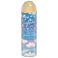 Glade Spring Collection Aerosol – Cotton Cloud Dream Scent, 8 Oz (227 G) Refreshing Air Freshener 4