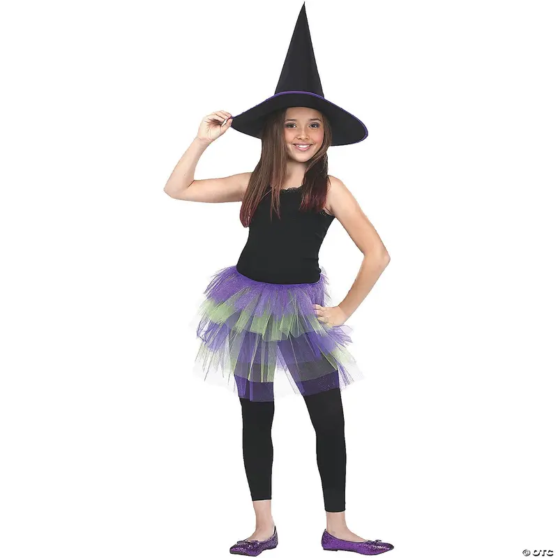 Glitter-Finished Tutu Skirt For Girls 1