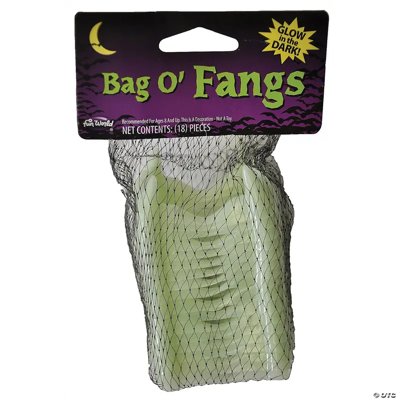 Glow-In-The-Dark Vampire Fangs – Flexible Silicone 1