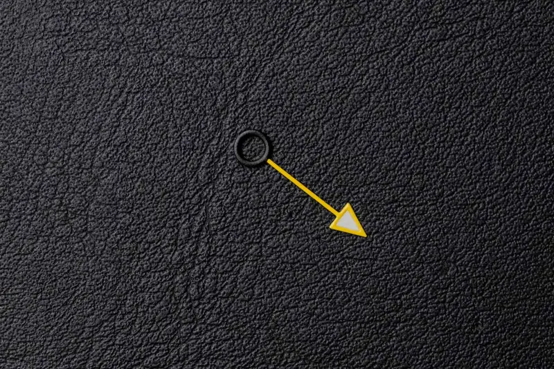 Gmt 24-Hour Yellow Hour Hand For Tmi Nh34 Movement (Pack Of 2) 1