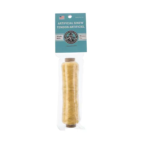 Gudebrod Honey-Colored 5-Ply Sinew Cord – 60Ft (20Yd), 70Lb Test Strength 2