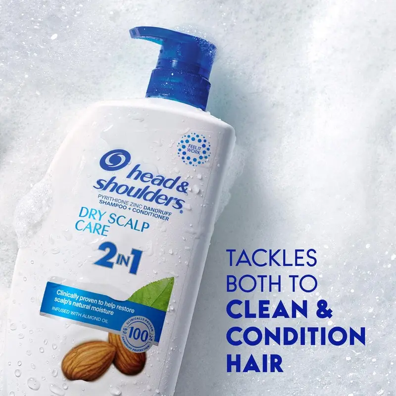 Head & Shoulders Dry Scalp Care 2-In-1 Shampoo + Conditioner – 40 Oz Clinically Proven Relief (Sku 451818) 1