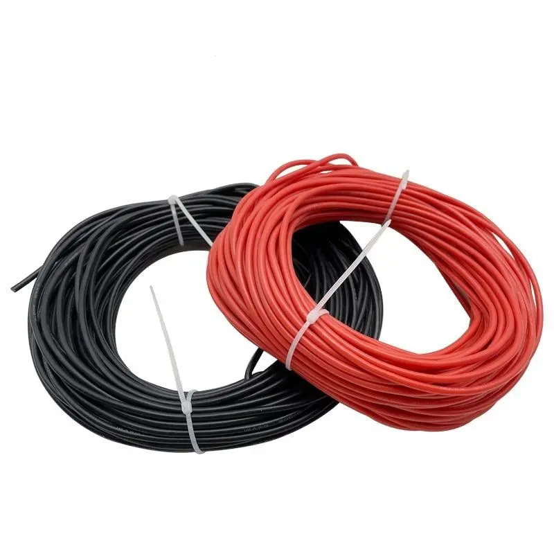 High-Temperature Silicone Electrical Wire – 10-Meter Roll, 8–30 Awg Heat-Resistant Cable 1