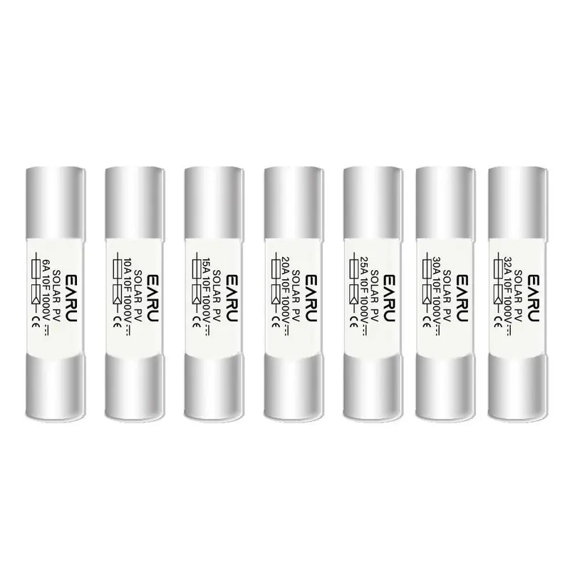 High-Voltage Solar Dc Pv Fuses – 1000V Rated, 6A–32A Range For Photovoltaic System Overcurrent Protection 1