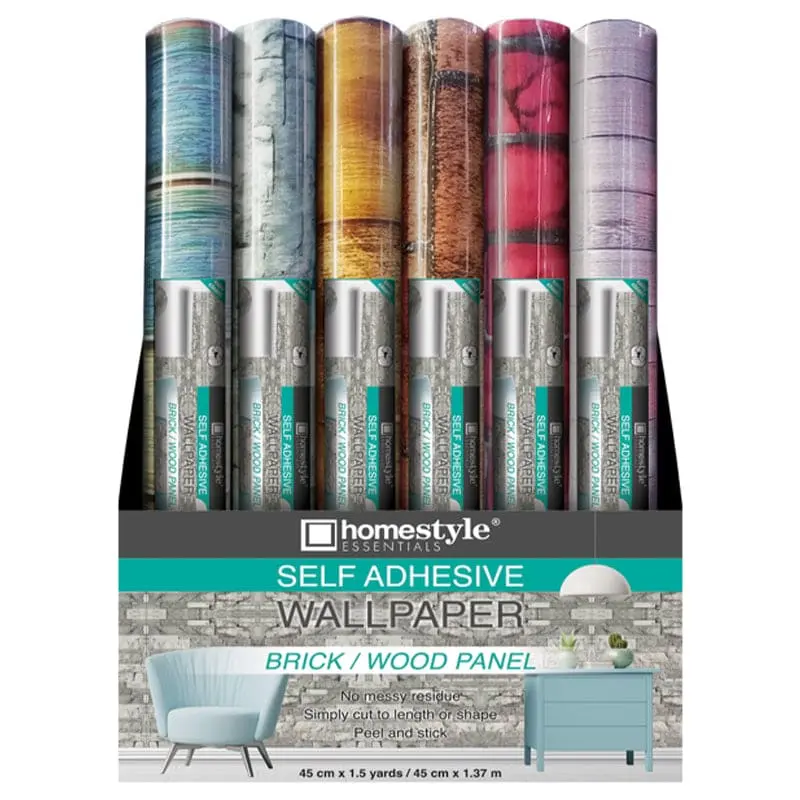 Homestyle Essentials Self-Adhesive Contact Paper – Assorted Print Designs 1