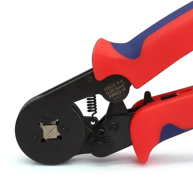 Hsc8 Ratcheting Ferrule Crimper – Precision Solar Wire Crimping Plier For 0.25–6.0 Mm² (24–10 Awg) Cables 1