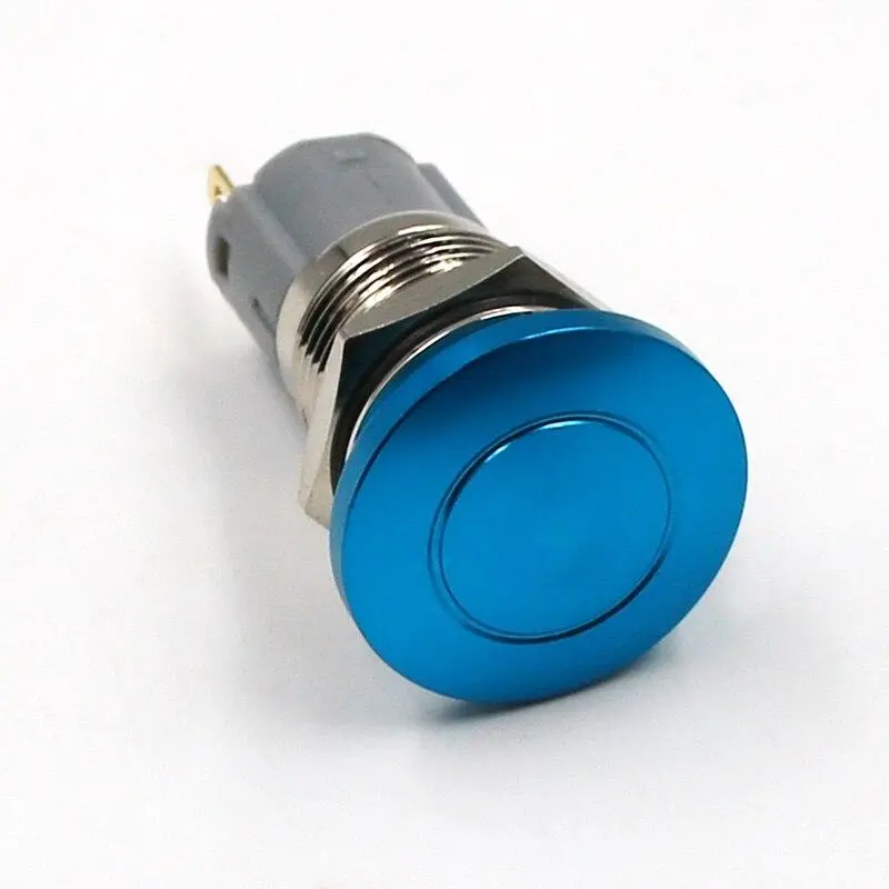 Industrial Waterproof Mushroom-Style Emergency Stop Push Button – 16Mm & 19Mm Metal Housing 5