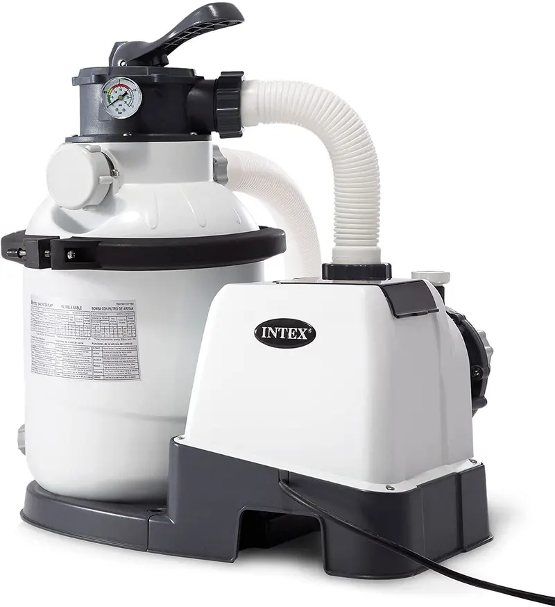 Intex Sx1500 Sand Filter Pump With Gfci Protection – 110-120V Pool Filtration System (Model 26644) 1