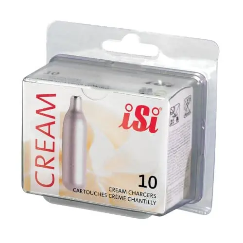 Isi N₂O Whipped Cream Charger Pack – 10-Count Professional Grade 1