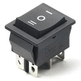 Kcd4 3-Position Latching Rocker Switch – 6-Pin, 16A 250Vac, Built-In Illuminated Indicator 2