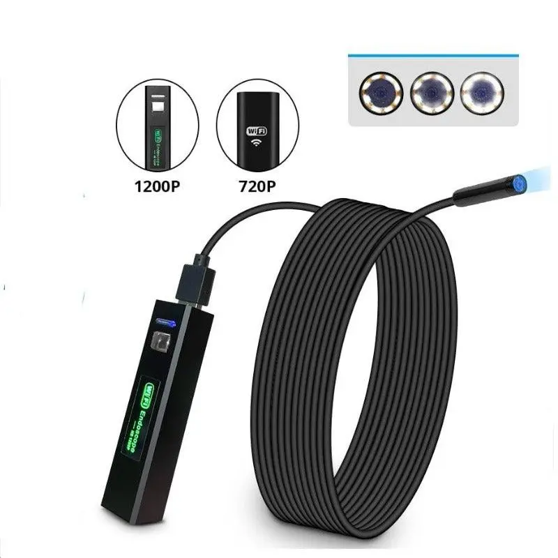 Kerui Wifi Endoscope Camera – Ip67-Rated Hd Inspection Scope, 1M–10M Cable Options 1