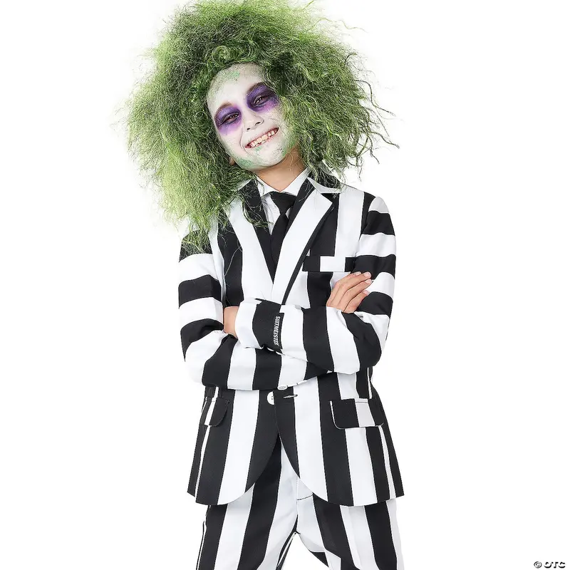 Kids Beetlejuice Costume Suit 1
