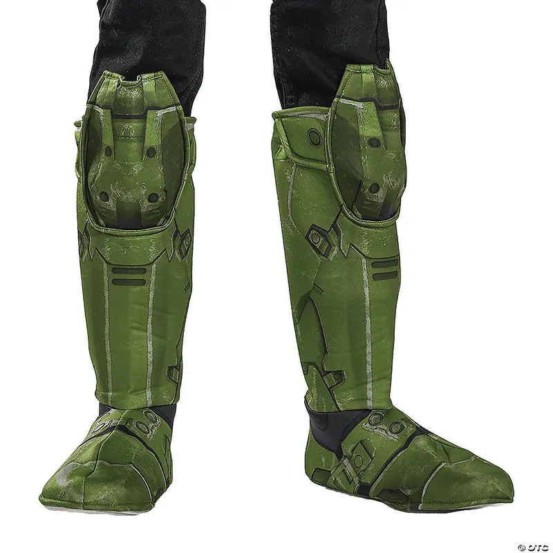 Kids' Halo Infinite Master Chief Boot Tops – Licensed Replica 1