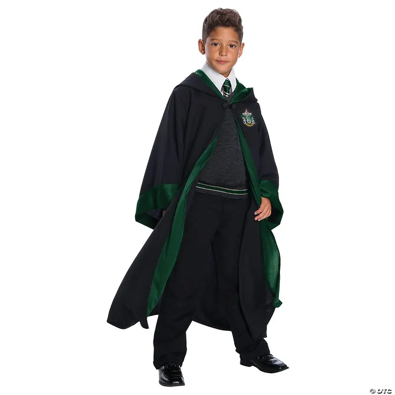 Kids Harry Potter Slytherin Deluxe Costume Kit 1