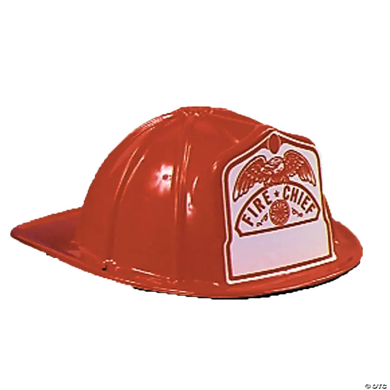 Kids’ Red Firefighter Helmet Costume Accessory 1