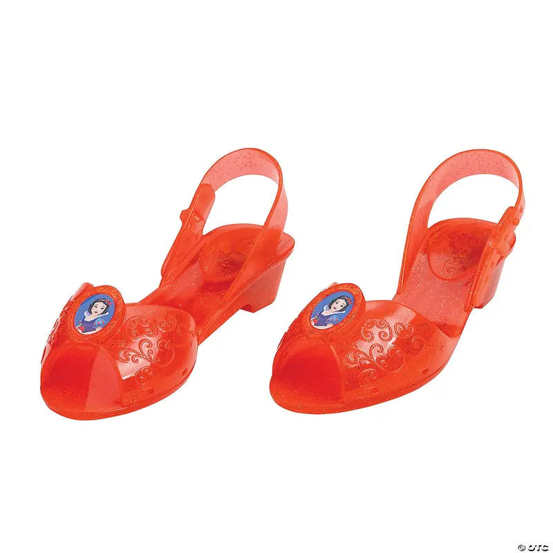 Kids Snow White Jelly Shoes – Disney Classic Transparent Style 1