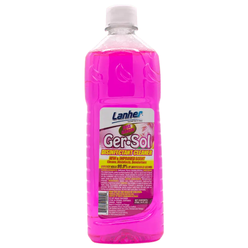 Lanher Gersol Rose Garden Disinfectant Cleaner – 800Ml Multi-Surface Home & Office Deodorizer 1
