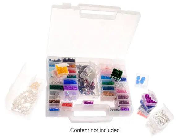 Large Flat Plastic Storage Case – 25 X 20 X 5 Cm 1