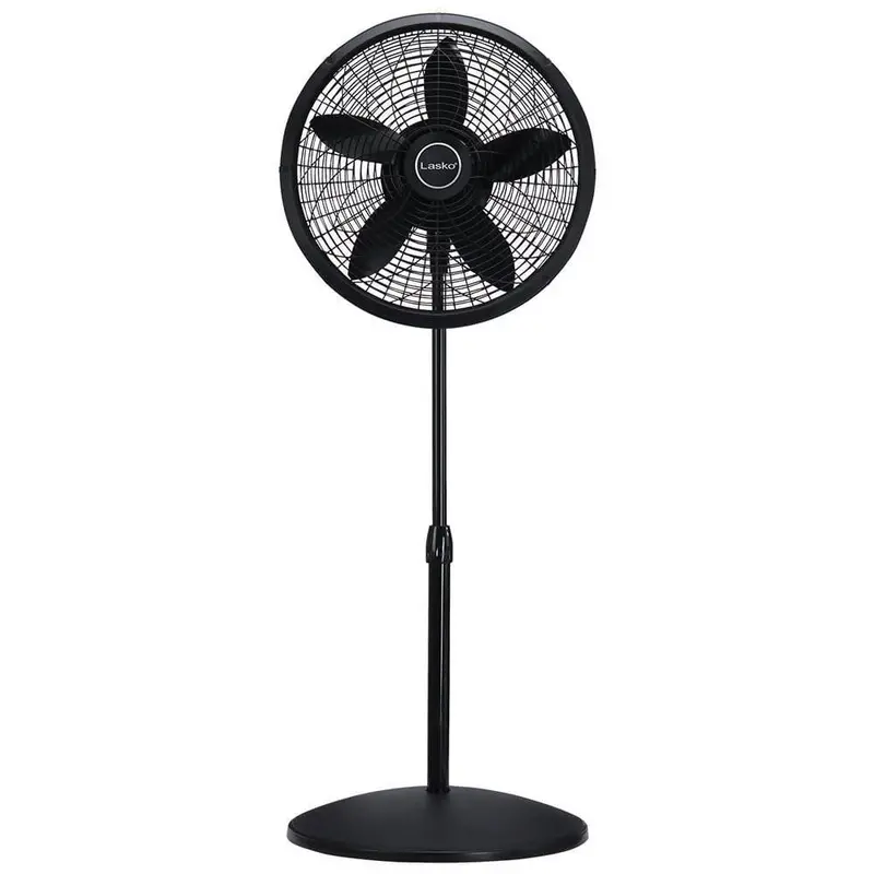 Lasko 18-Inch Adjustable Pedestal Fan – 3-Speed Elegance Series Tower Fan For Bedrooms, Living Rooms, And Workspaces 1