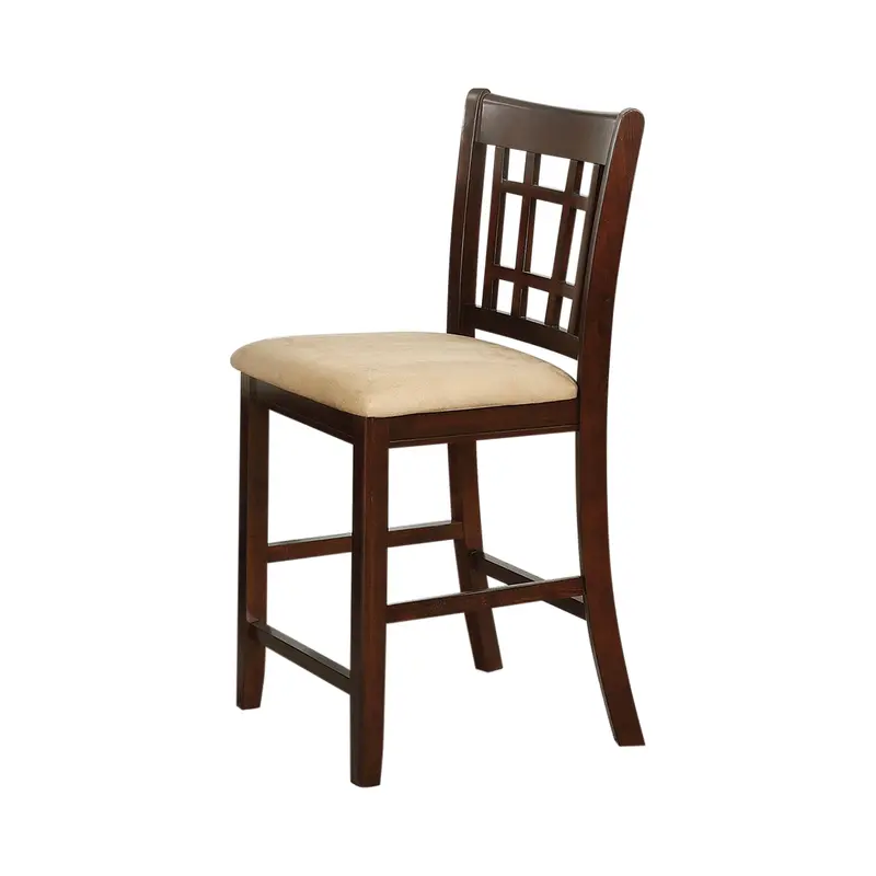 Lavon Tan-And-Brown 24-Inch Counter Stools – Set Of Two 1