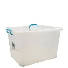 Leostar 110L Rolling Storage Bin With Wheels – Heavy-Duty Mobile Organizer 1