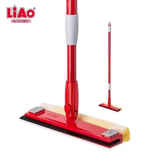 Liao Telescopic Window Cleaner (10 In / 75–130 Cm) – Dual-Sided Squeegee For Streak-Free Glass – B130011 1