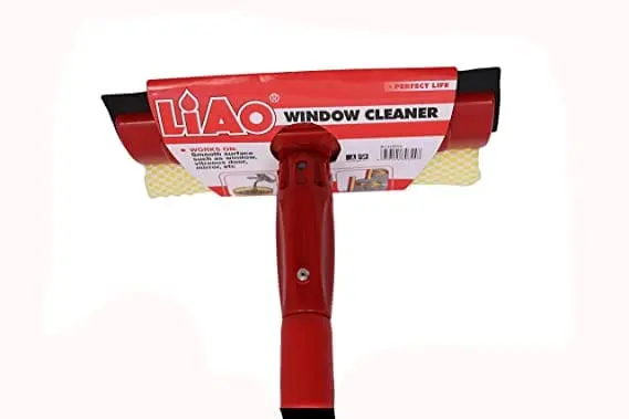 Liao Telescopic Window Cleaner – 9-Inch Squeegee Head With Adjustable 75–125Cm Handle 1