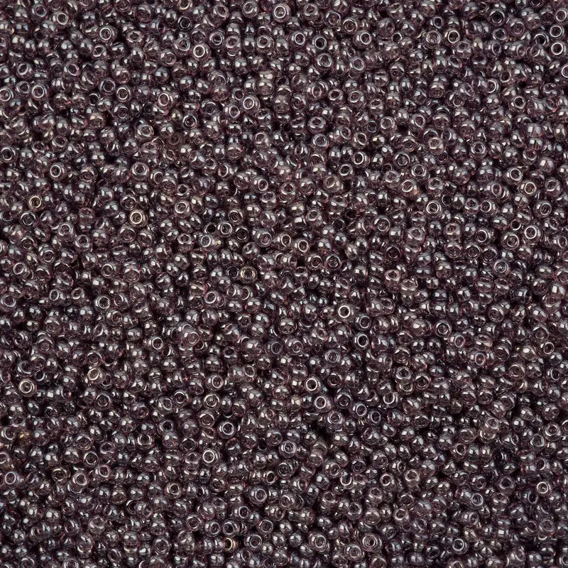 Light Amethyst Luster Transparent Czech Seed Beads – 23G Vial, Size 11/0 1