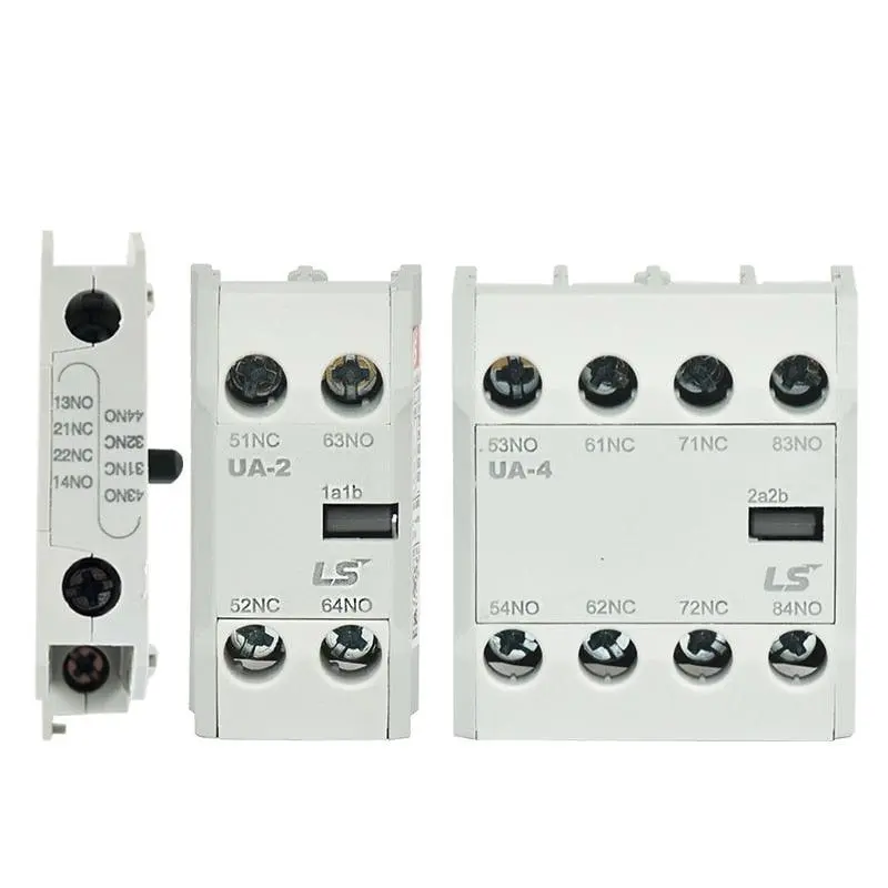 Ls Ua Series Auxiliary Contact Blocks – Modular Add-On Contacts For Contactors And Relays 1