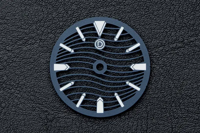 Luminous Skeleton Dial Upgrade: Blue Wave Bgw9 Glow Effect For Tmi Nh-Series Movements 1
