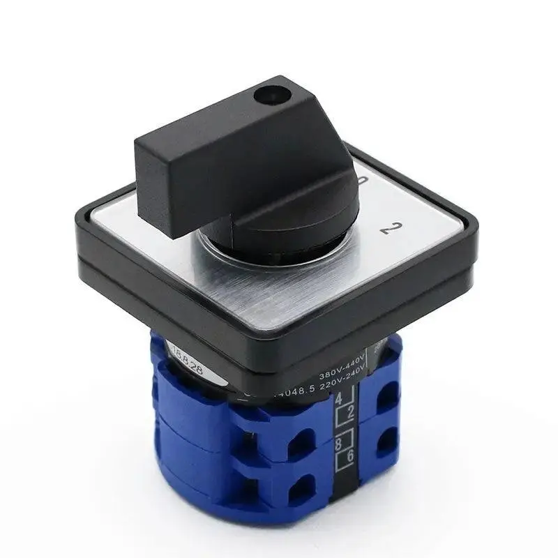 Lw28/Lw26 Series Changeover Switch – 2-, 3-, Or 4-Position, 8-Terminal Design 1