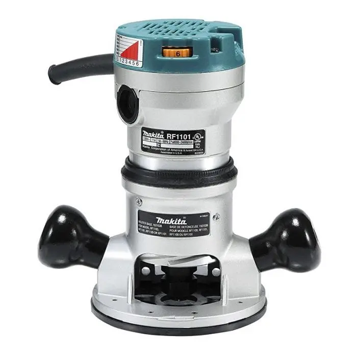Makita Rf1101 2-1/4 Hp Fixed-Base Router – Precision Woodworking Tool 1