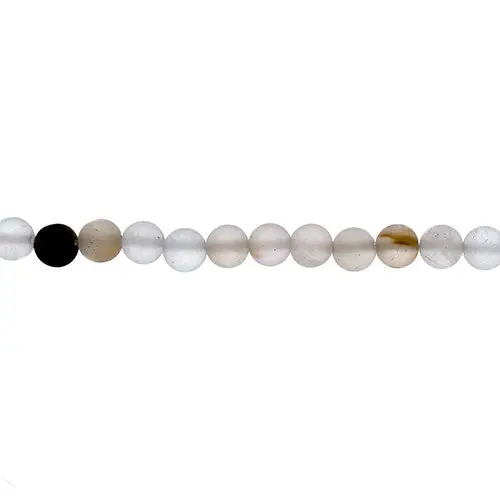 Matte Cherry Quartz Round Beads – Rich Red Hue, Translucent Finish, Earth'S Jewels 1