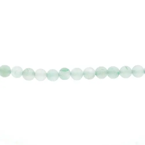 Matte Green Amazonite Round Beads – Natural Color, Earth'S Jewels Premium Series 1