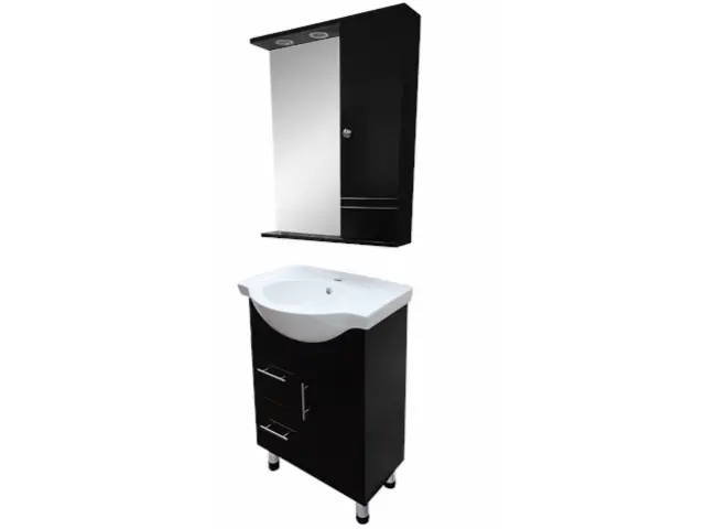 Megaluxe Modern Vanity Unit With Face Basin And Triple Drawer Storage – Ag-M001-6 1