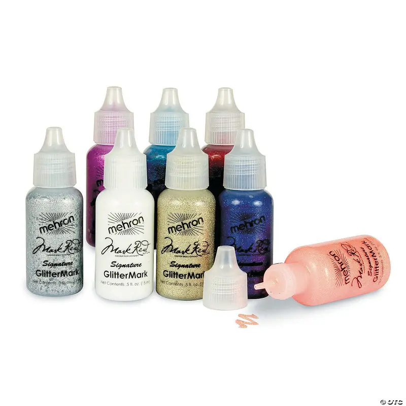 Mehron Glittermark Metallic Face & Body Glitter Makeup 1