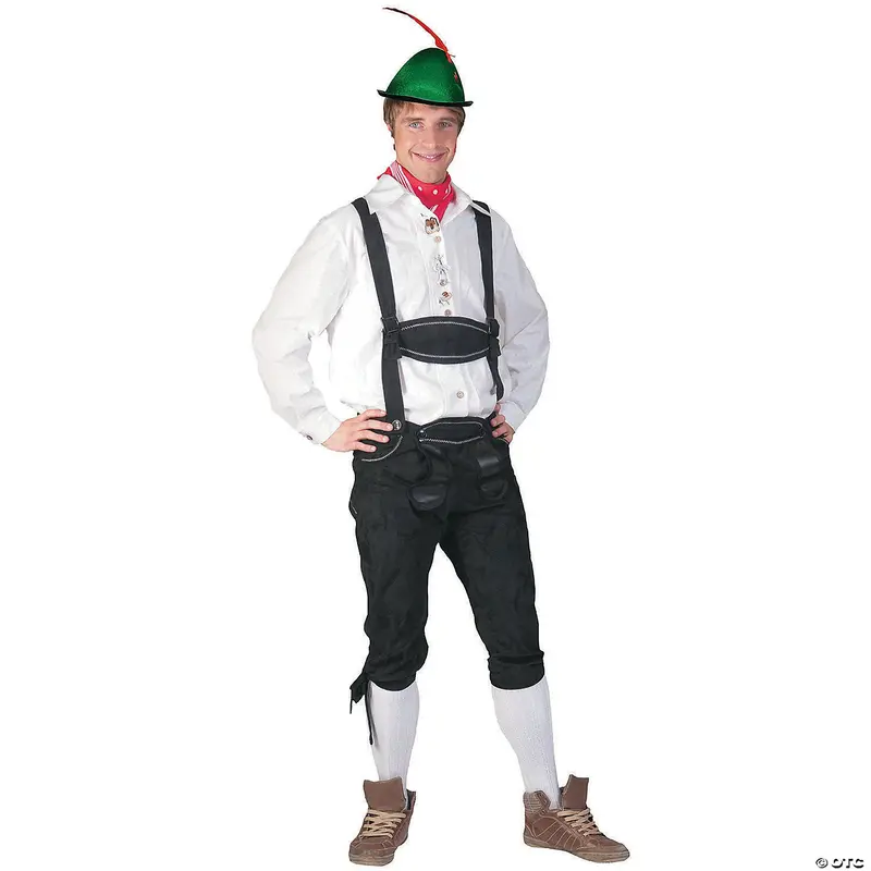 Men'S Authentic Tirol-Inspired Costume Shirt 1
