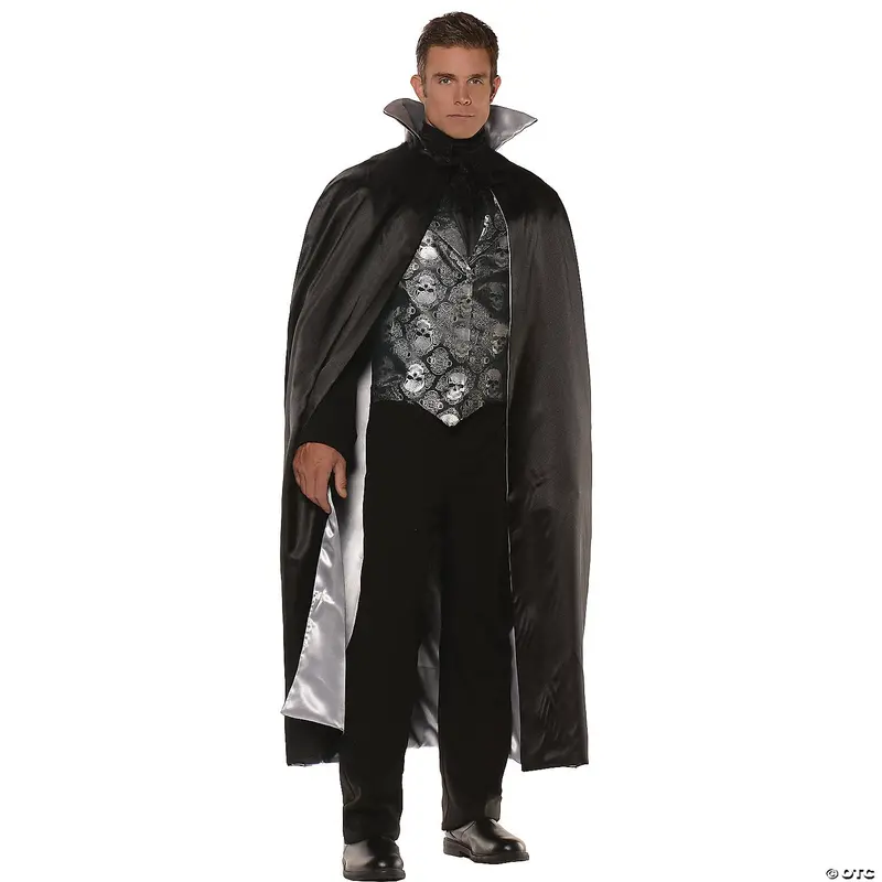 Men'S Skull-Themed Vest Costume Set 1