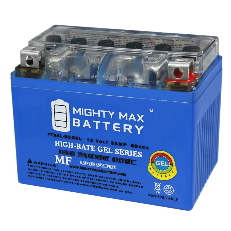 Mighty Max 12V 3Ah Sla Agm Rechargeable Gel Battery 1