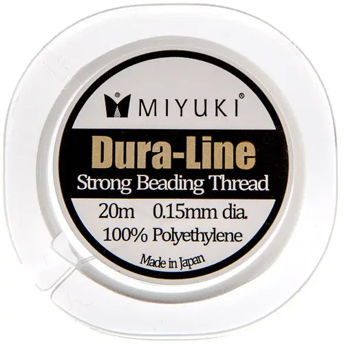 Miyuki Dura-Line High-Strength Beading Thread – 0.15 Mm, 20 M 1