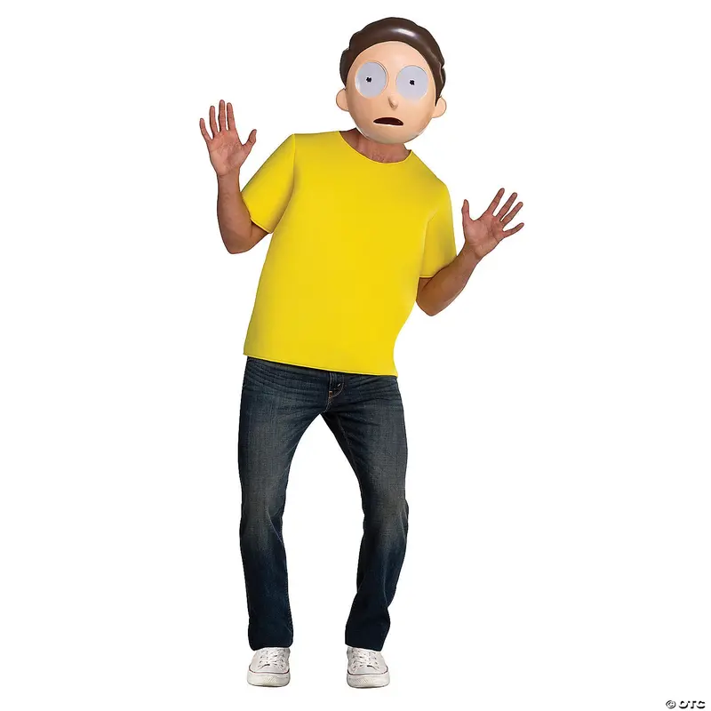 Morty Smith Adult Costume – Rick And Morty Themed Outfit 1