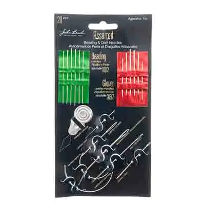 Multi-Use Needle Variety Pack – Beading, Gloving, Embroidery & More 1